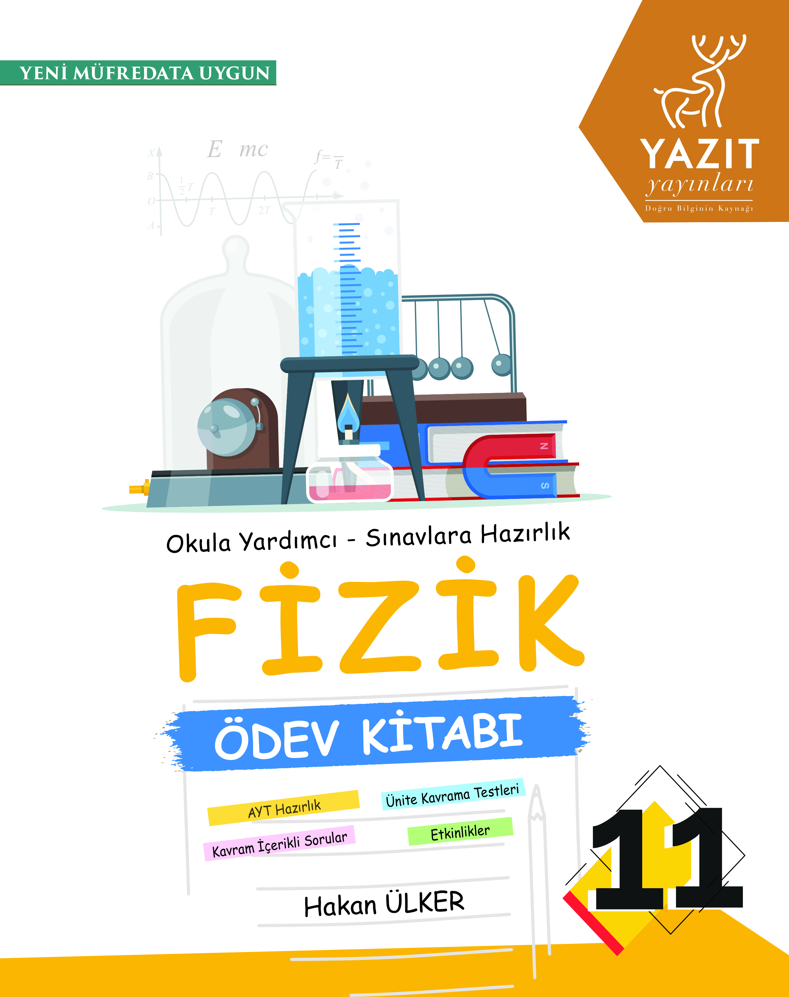 11. Sınıf Fizik Ödev Kitabı kapak görseli